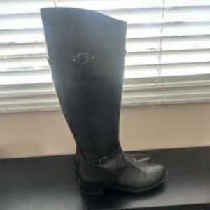 Gianni Bini Black Knee High Boots Size 8